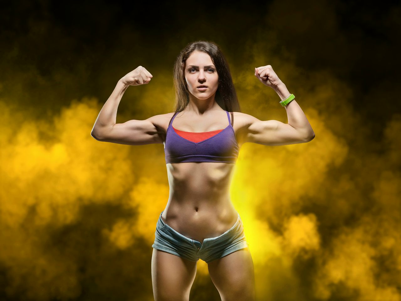 Athletic girls in Asansol